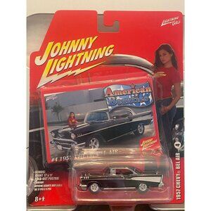 Johnny Lightning 1957 Chevy Bel Air Die-Cast Model Car American Beauties Series
